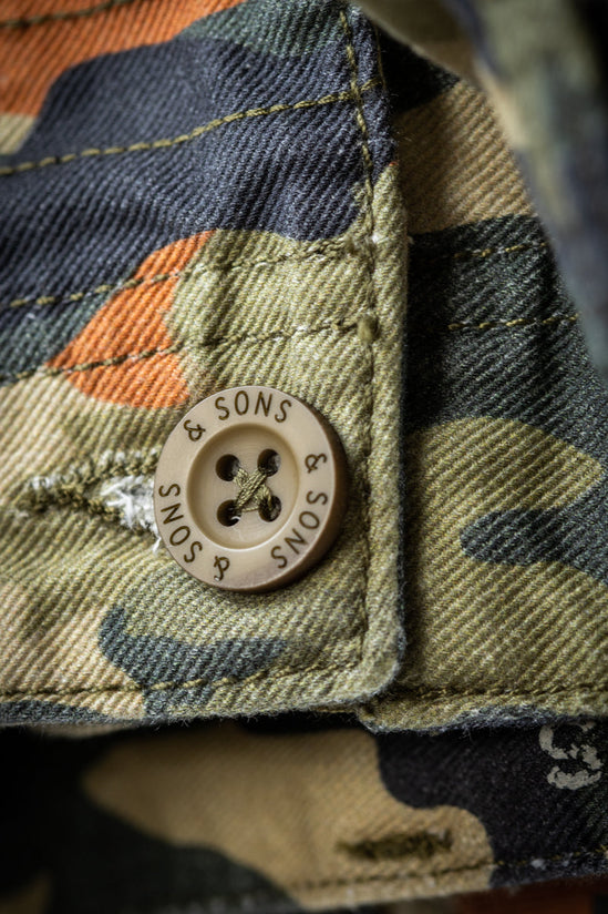 &SONS Surplus Army Shorts Camo