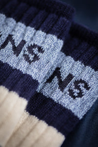 &SONS Baseline Socks Navy
