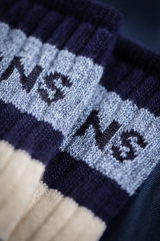 &SONS Baseline Socks Navy