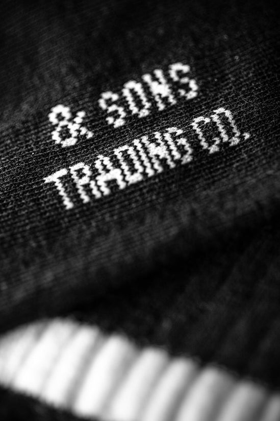 Patrick Sock Black/White