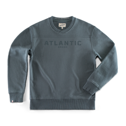 Atlantic Anderson Cross Neck Sweatshirt Storm Blue