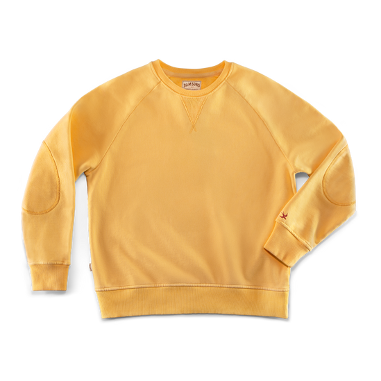 Damsons Classic Crew Sweatshirt Yellow