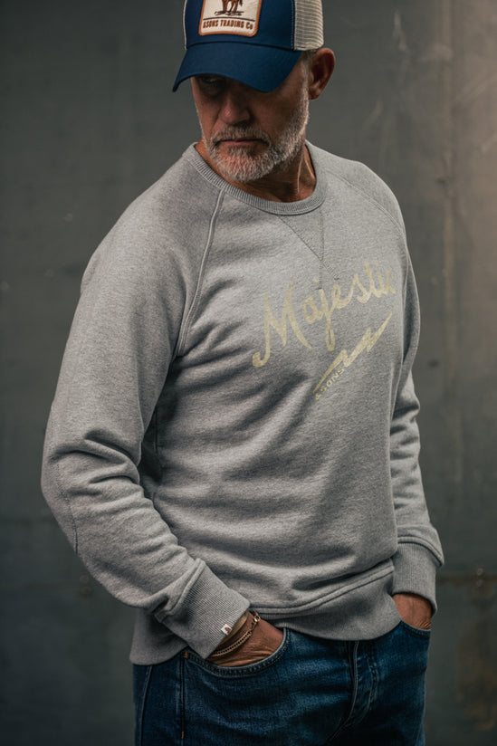 Majestic Sweatshirt Grey Marl