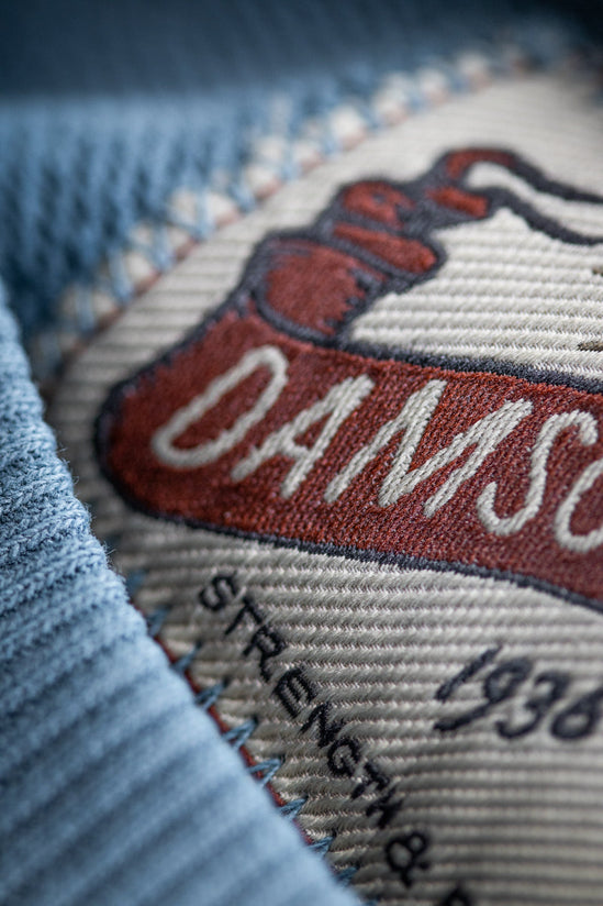 Damsons Cut Crew Sweatshirt Blue Ombrë