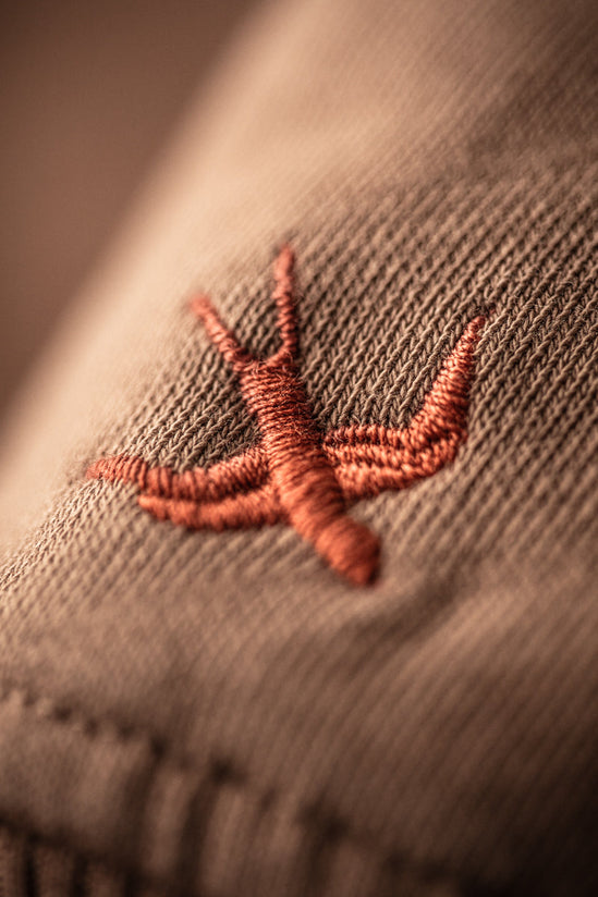 Damsons Earth Relaxed Crew Sweatshirt Brown