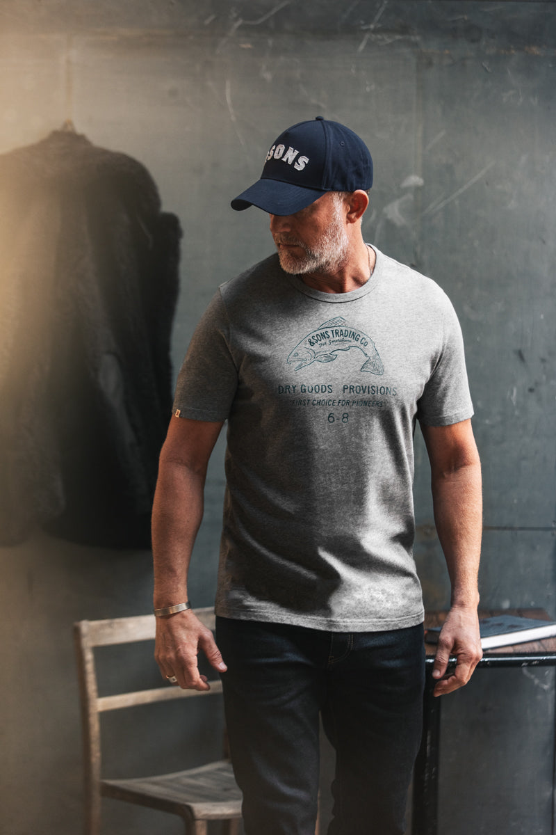 Provisions T-Shirt Grey Marl