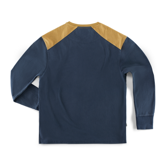 Freeland Long Sleeve T-Shirt Navy/Yellow