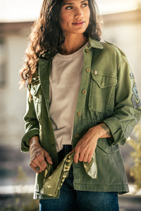 Damsons Relaxed T-Shirt Griege