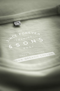 &SONS Boxer T-Shirt Seagrass