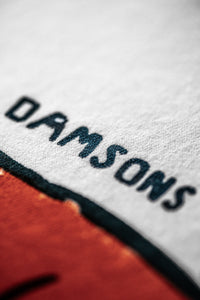 Damsons Red Cat Classic T-Shirt White