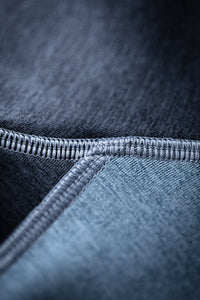 &SONS Basic Training Long Sleeve Tee Navy Marl