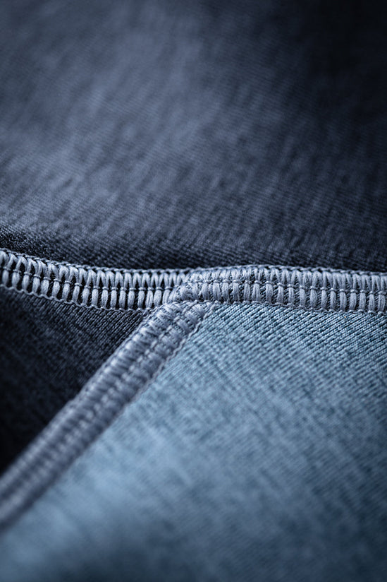 &SONS Basic Training Long Sleeve Tee Navy Marl
