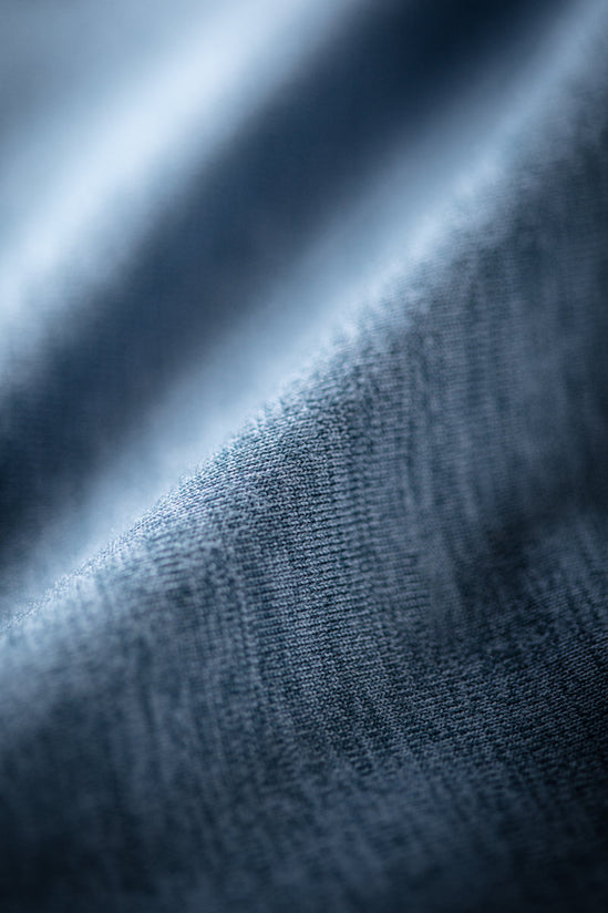 &SONS Basic Training Long Sleeve Tee Navy Marl
