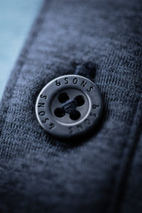 &SONS Basic Training Short Sleeve Tee Navy Marl