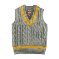 Pavilion Cricket Tank Grey Marl