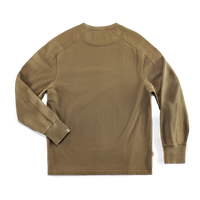 Shaw Long Sleeve Pocket Top Khaki
