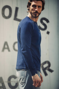Royale Long Sleeve Top Indigo