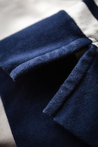 Damsons Jean Breton Top Navy
