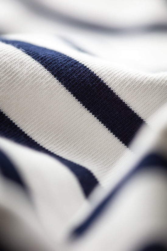 Damsons Jean Breton Top Navy