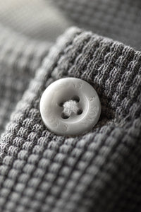 Jasper Waffle Henley Grey
