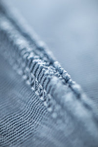 Nimbus Raw Collar Henley Blue