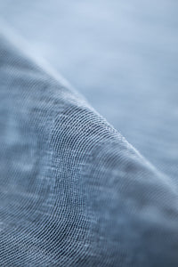Nimbus Raw Collar Henley Blue