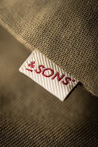 Shaw Long Sleeve Pocket Top Khaki