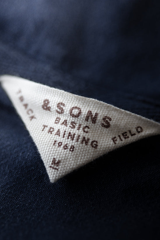 &SONS Coach Track Pant Navy
