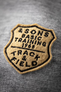 &SONS Relay Top Grey Marl