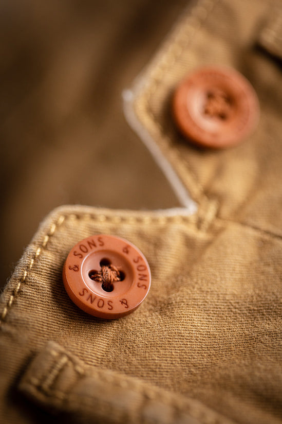 &SONS Beckett Trousers Tan
