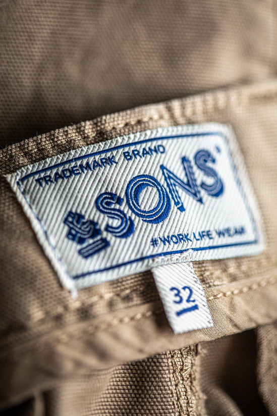 Preston Surplus Cargo Pant Khaki