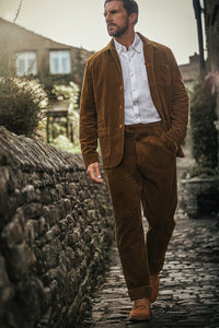 SALVAGE STOCK Montgomery Trousers Brown