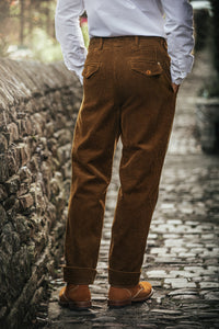 SALVAGE STOCK Montgomery Trousers Brown