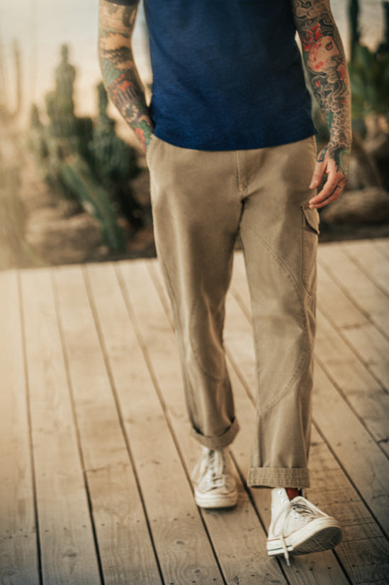Preston Surplus Cargo Pant Khaki