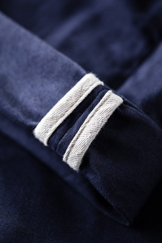 &SONS Hemingway Trousers Midnight Blue