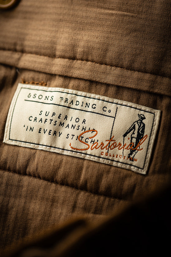 SALVAGE STOCK Montgomery Trousers Brown
