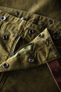 SALVAGE STOCK Station Trousers Olive Green