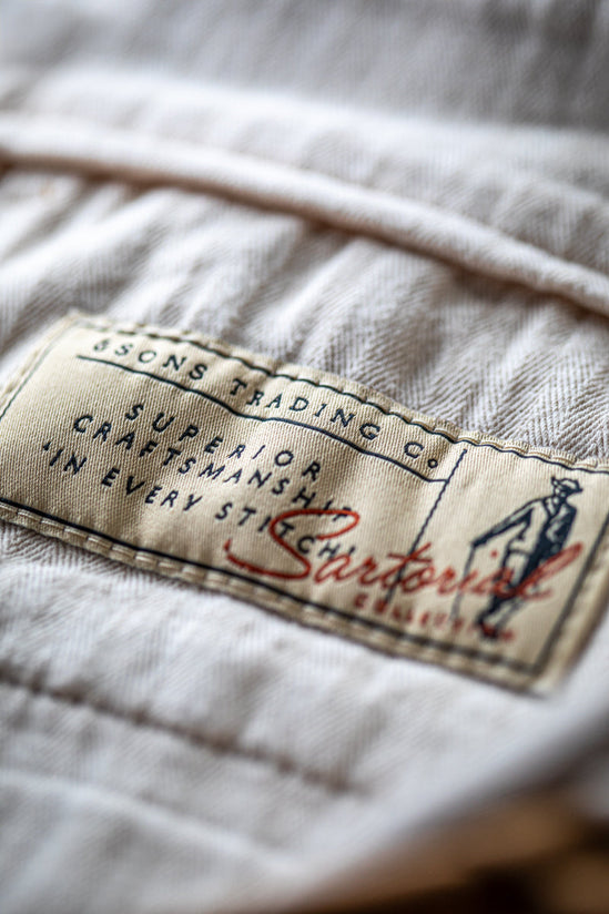 SALVAGE STOCK Hemingway Suit Trousers Tan