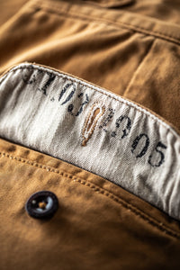 SALVAGE STOCK Hemingway Suit Trousers Tan