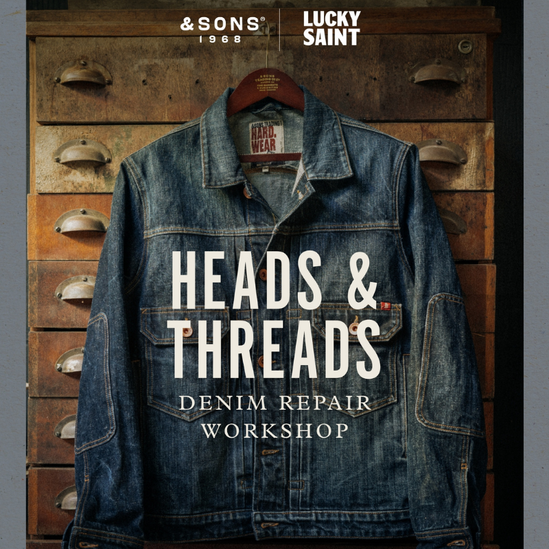 Heads & Threads: Denim Repair Workshop