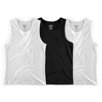 Vests 3 Pack – 2 White, 1 Black