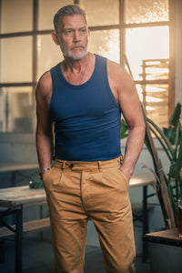 SALVAGE SALE Essentials Vest Indigo