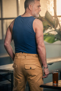 SALVAGE SALE Essentials Vest Indigo