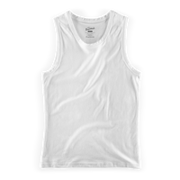 &SONS Essentials Vest White