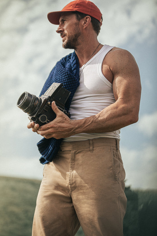 &SONS Essentials Vest White