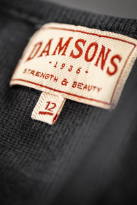 Damsons Tank Racer Vest Black