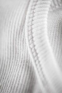 Damsons Tank Racer Vest White