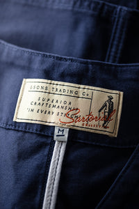 SALVAGE STOCK Watson Waistcoat Midnight Blue