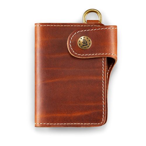 &SONS The Hustler Wallet Brown Leather
