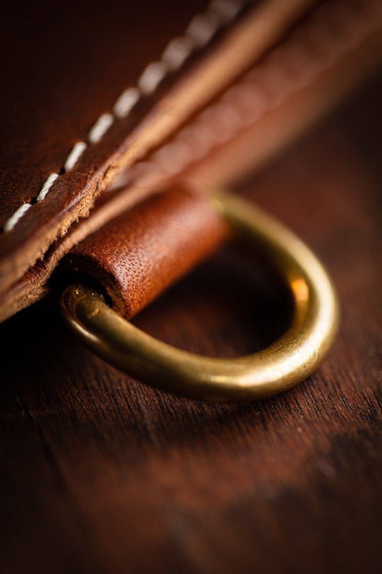 &SONS The Hustler Wallet Brown Leather
